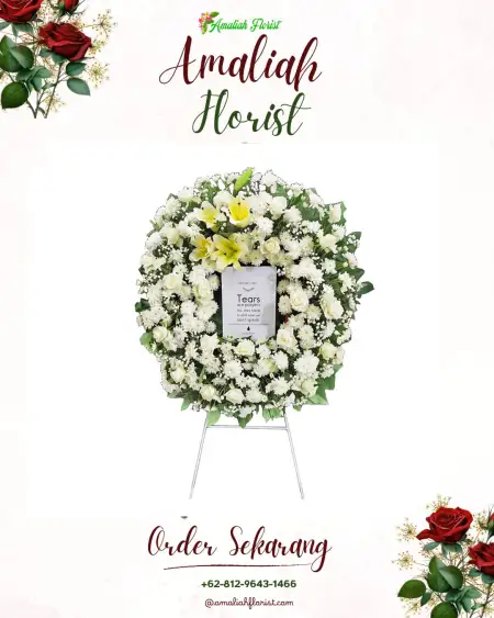 Krans Bunga Duka Cikawao